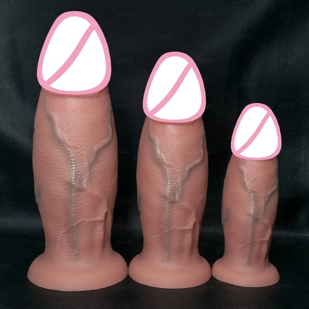 Τεράστια ρεαλιστική Dildo Fantasy Long πέους Big Dick Βεντούζα Dildos για γυναίκες Γίγαντα πρωκτικά παιχνίδια σεξ Dildo για γυναίκες Άντρες Gay — image 1