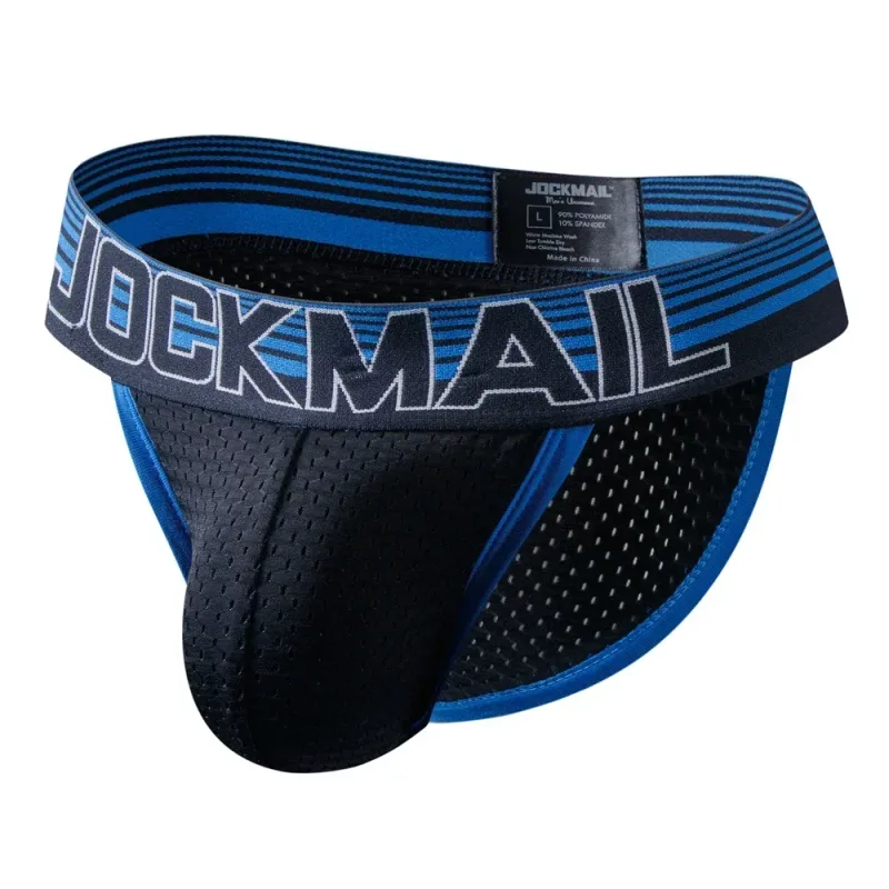 Cueca masculina sexy, cueca boxer de malha de nylon, roupa íntima masculina — image 26