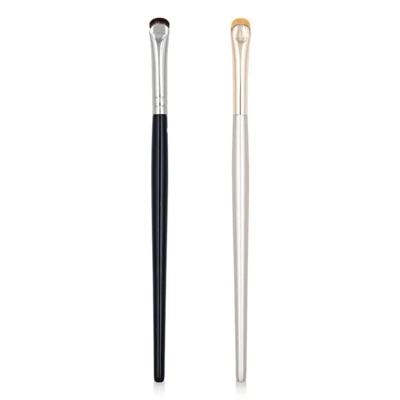 2pcs Curved Eyeliner Makeup Brushes Eye Makeup Smudge Tools Precision Soft Eyeshadow Brush Sharp Thin Small Eye Cosmetic Tools
