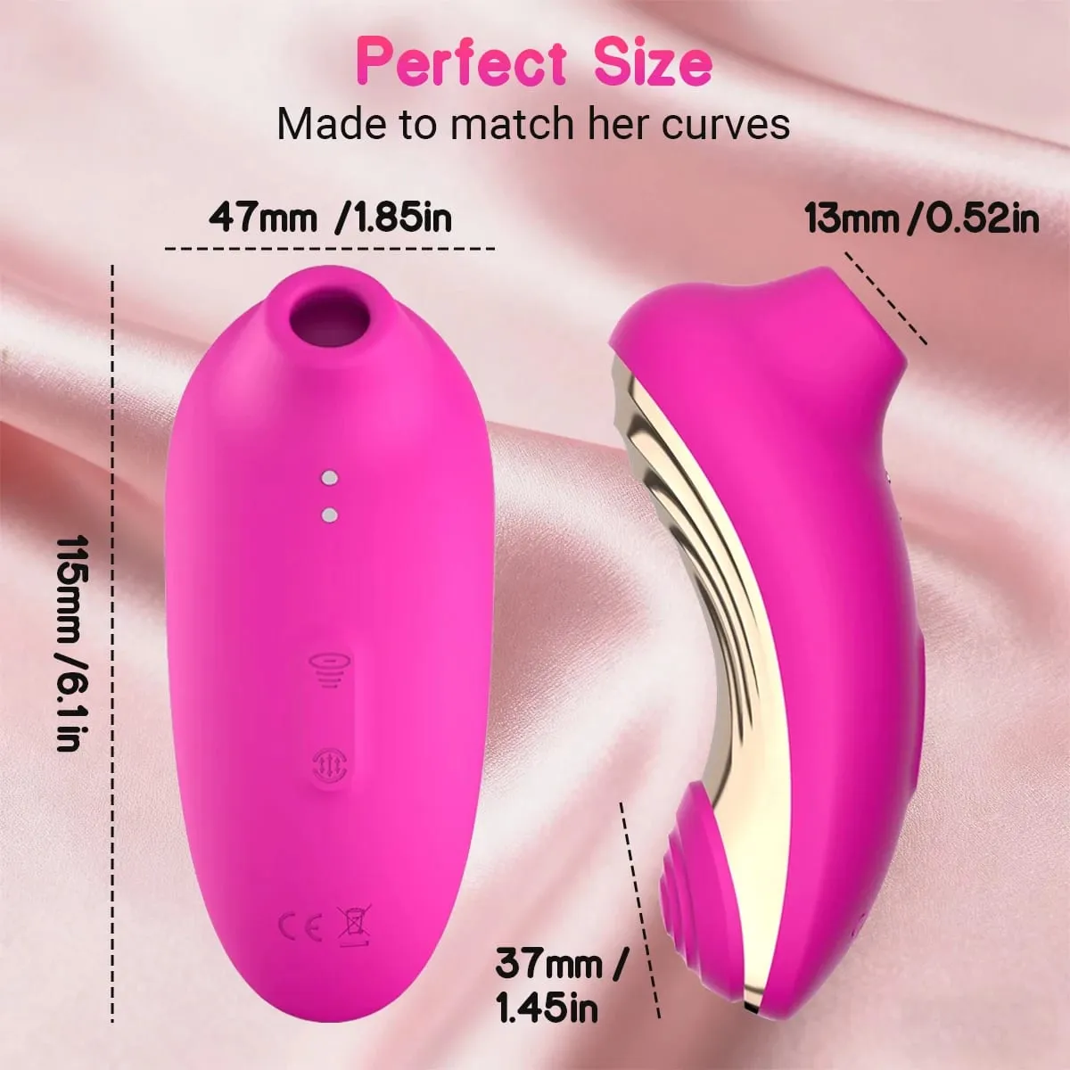 16 Mga Mode ng Pagsipsip ng Vibrator Babae Clit Nipple Oral Vacuum Stimulator Masturbator Massager Sex Toy para sa mga Matanda Mga Sex Blowing Sex Toys — image 6