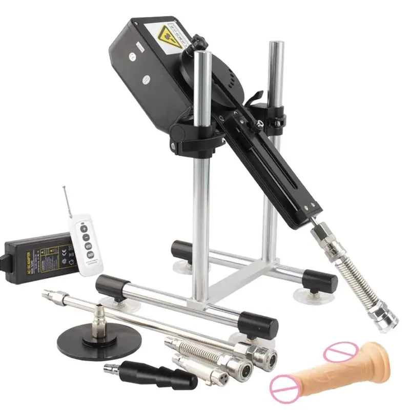 70W Sex Machine With Dildo Attachments Vibrator Sex Toys for Couples Adult Men Women Vagina Female Masturbation Sextoy