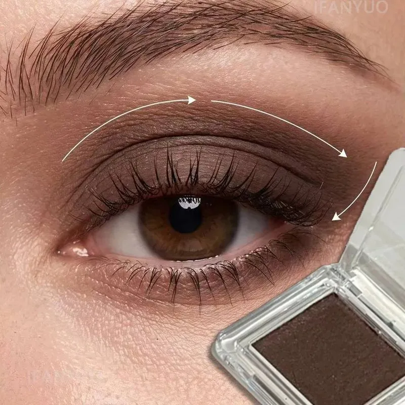 2 in 1 Potato Mud Eyeshadow Eyeliner Creamy Smoky Long Lasting Eye Makeup Palette Deep Eye Shadow Eyeliner Under Eyes Cosmetics