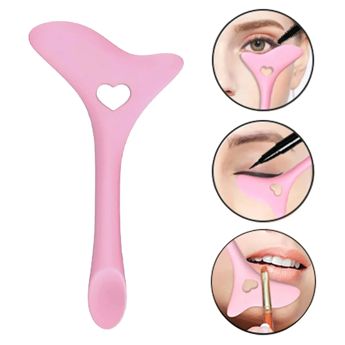 9 PCS Makeup Brush Set Soft Bristles Include Professional Eye Makeup Brushes Eyebrow Razor Silicone Eyeliner Stencils — image 6