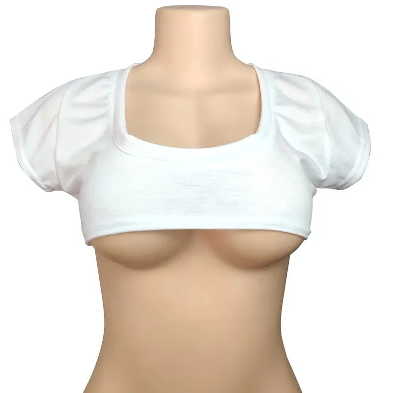 Solid Tank Tops Sexy Crop Vest Solid Harajuku Korean Female Short Sleeve Club Party Nightwear Summer Women Tops