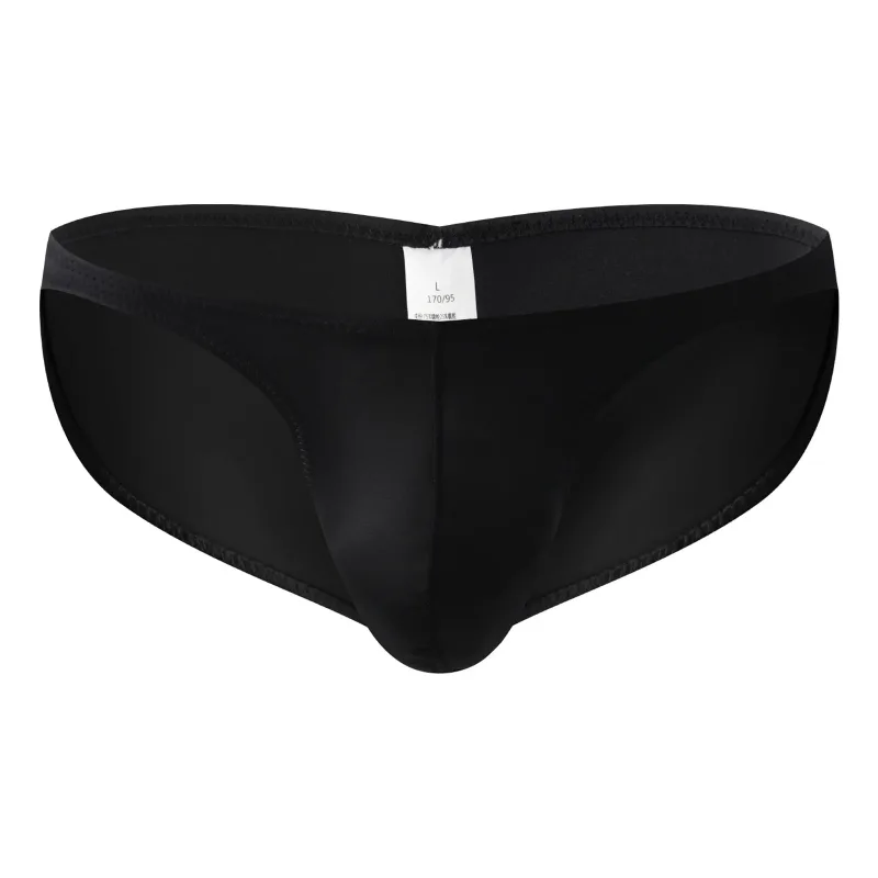 Mga Panlalaking Low Rise Gym Brief Makinis na Satin Sport Training Underwear Bodybuilding Ultra Manipis Mabilis na Dry Fitness Workout Nakakaangat ng Puwit — image 21