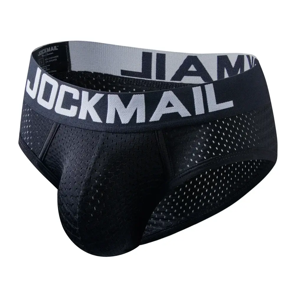 Sexy Man's Underwear Briefs Underpants Comfortable Men's Briefs Bikini Underwear Men's Boxer Briefs Nylon Mesh Swim Swimwear — image 2