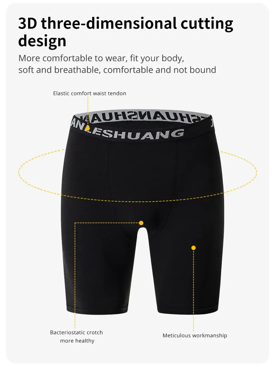 1/2/5 pçs adolescentes para adultos cueca esportiva masculina de vários tamanhos fitness longo boxer shorts treinamento de corrida basquete futebol sh — image 9