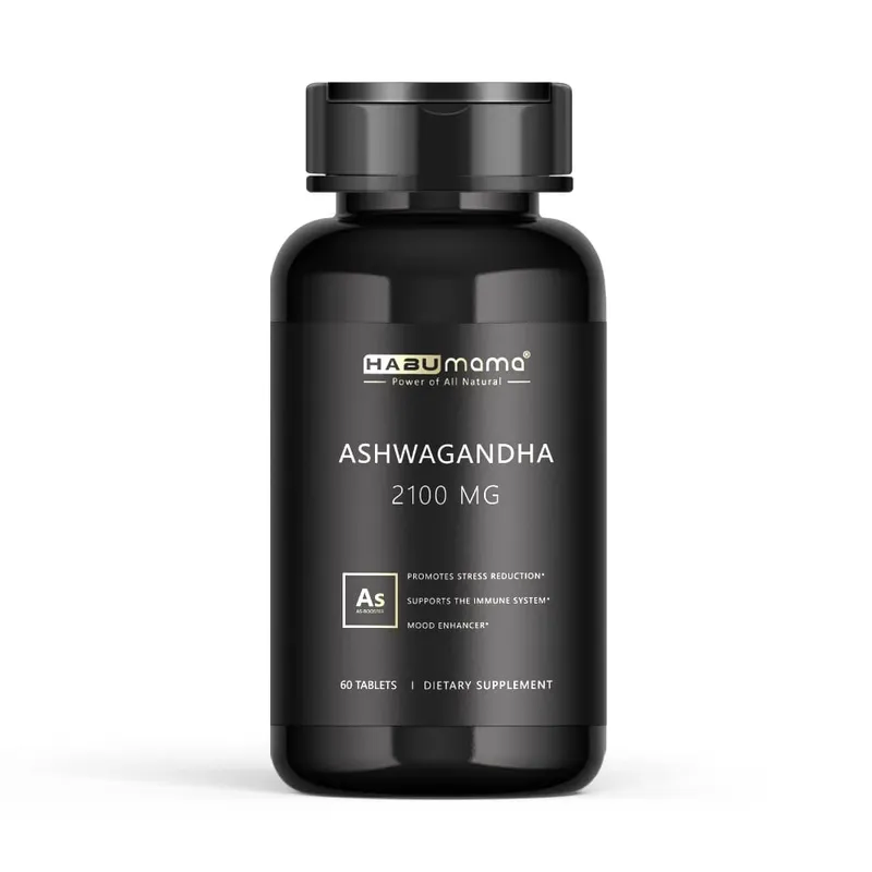 Suplemento energético Ashwagandha original, não transgênico, apoia a saúde reprodutiva, energizador natural — image 7