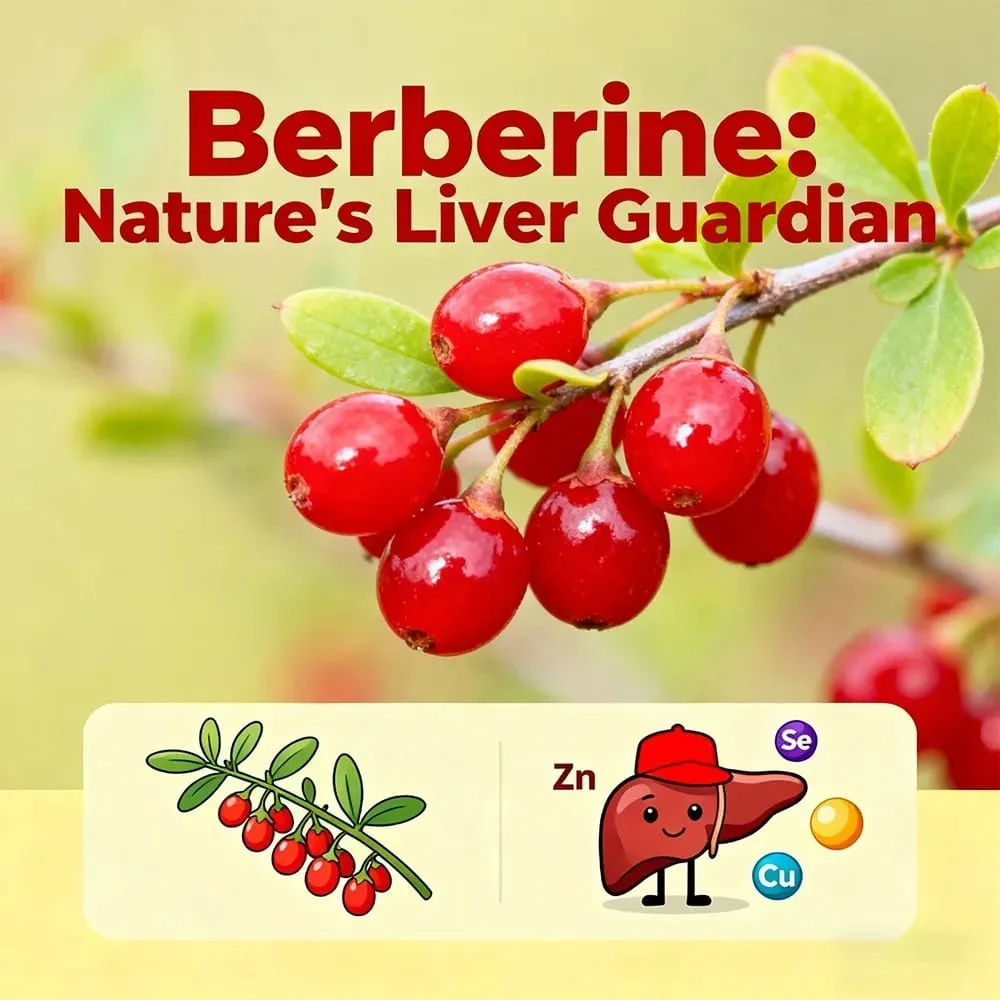 6 in 1 Supplement Berberine with Ceylon Cinnamon Turmeric Milk Thistle Artichoke Black Pepper Support Digestive Liver Health — image 3