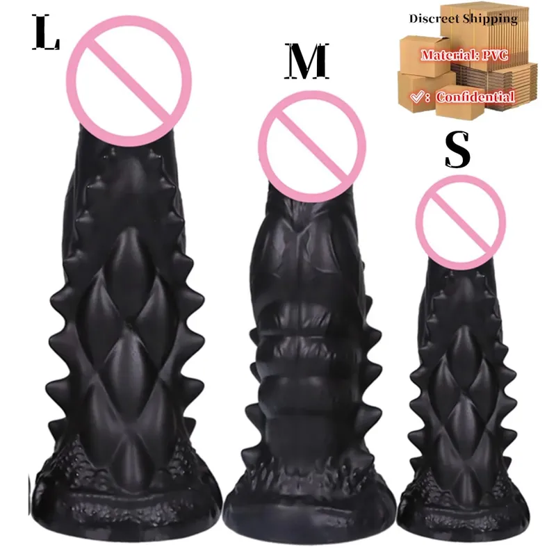 Big Anal Plug Monsters Enlargenmen Prostate Massager Huge Anal Dilator Butt Plug Anal Training Expansion Sex Toys For Women Men — image 20