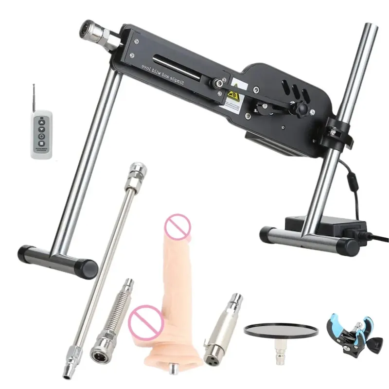 Adult Sex Machines for Couple Masturbating Pumping Gun Adjustable Speed Love Sex Machine for Men with Masturbation Cup
