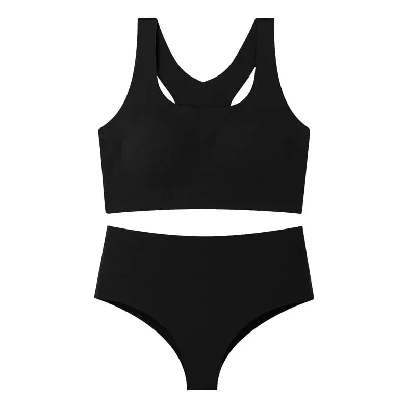Women's Seamless Bra and Panty Set Racerback Smooth Everyday Lingerie 2026 — image 7