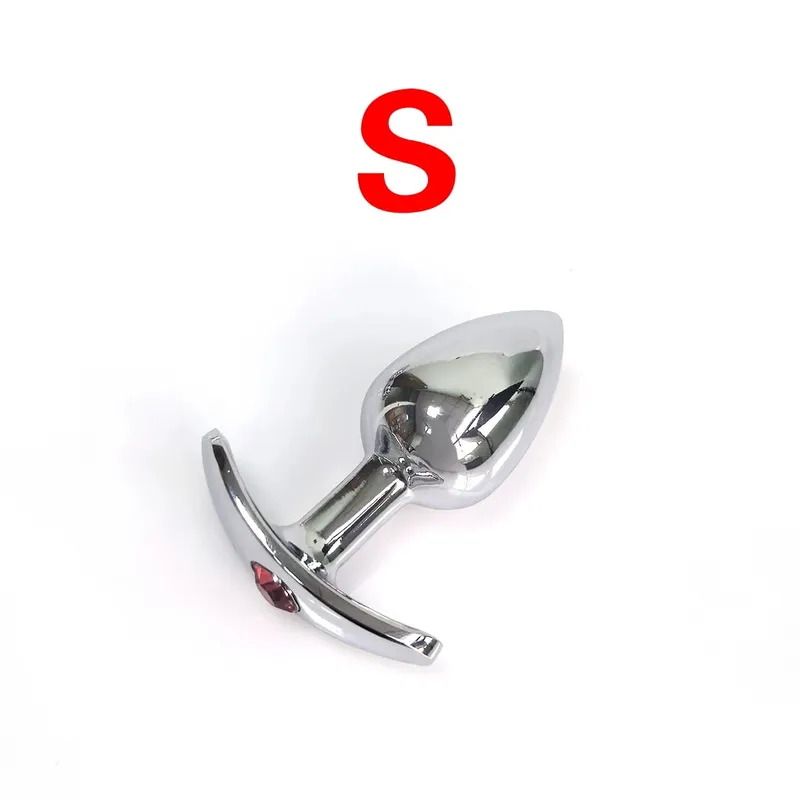 4 Size Metal Anal Plug Anchor Base Fit the Hip Design Tail Female/Male Dildos Couples Adults Game Adult Toys Sex Toys — image 8