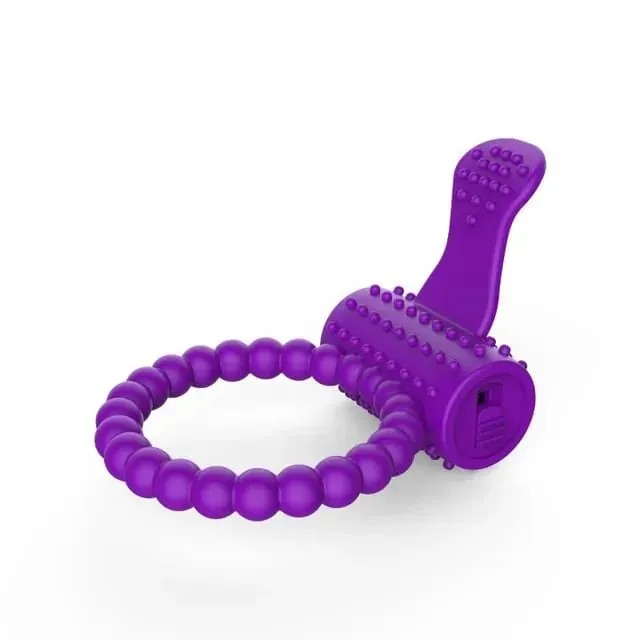 Cock Ring Vibrator Vibrating Rings Clitoral Stimulator Penis Erect Erection Enhance Sex Ability Product Sex Toys for Men — image 8