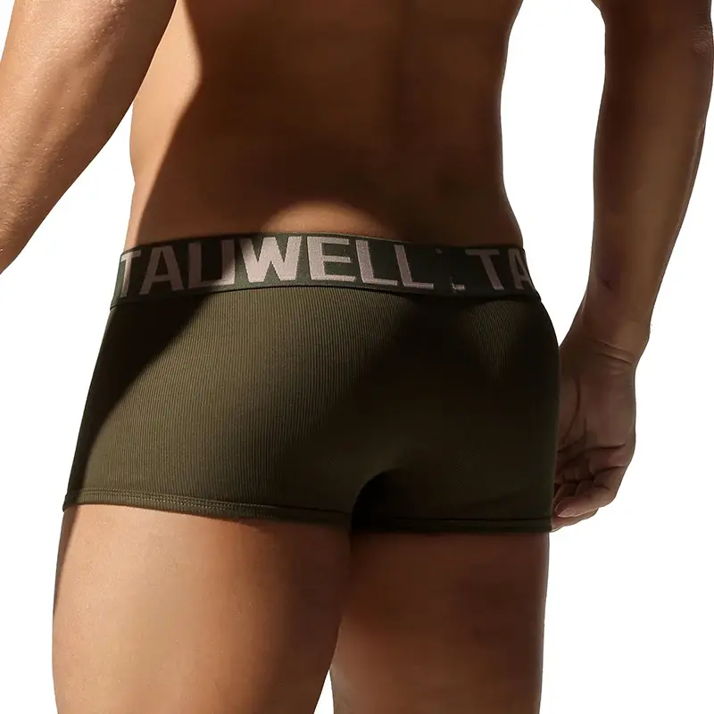 Herrunderkläder, avancerade boxershorts, enfärgad, hög elasticitet, slim fit, andas — image 26