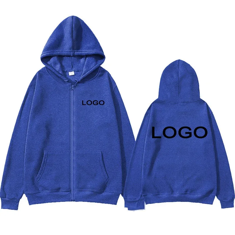 Moletons femininos estampados personalizados com zíper para cima com capuz roupas soltas casuais moda manga comprida com capuz personalidade pulôver — image 4