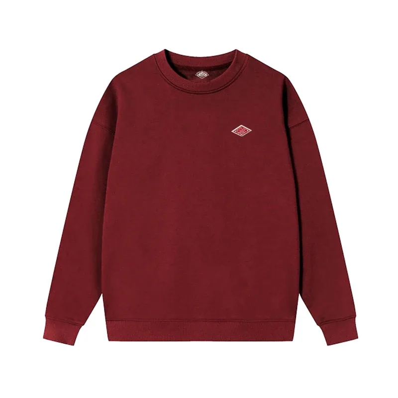 2025 Na-export sa Japan Autumn Thin Sweatshirt Kalalakihan/Babae Parehong Pagbuburda ng Cotton O-Neck Long Sleeve Loose Tracksuit Tops — image 18