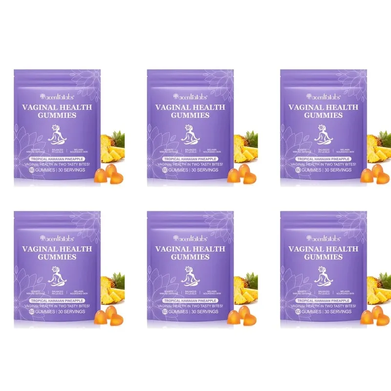 Acentiallabs Vaginal Health Gummies with Bacillus Coagulans and Vitamin C Supports Immune Defense and PH Balance 60 Gummies — image 12