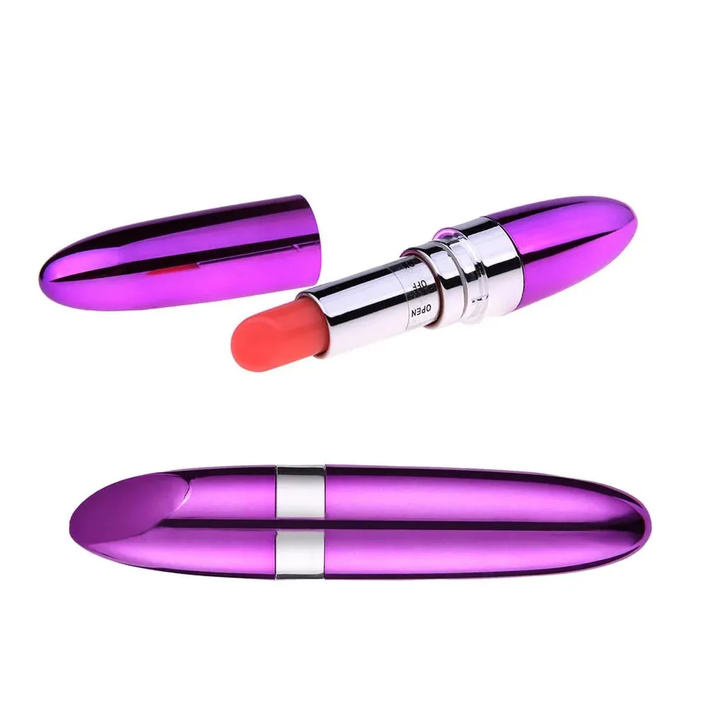 Mini batom vibrador poderoso ponto g estimulação do clitóris discreto vibrar brinquedo sexual bala masturbação adulto — image 5
