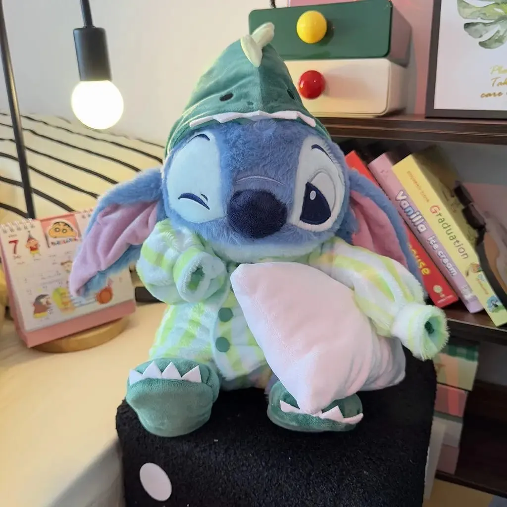 stitch boneca de pelúcia dos desenhos animados, sofá do quarto lance travesseiro presente de aniversário brinquedo de pelúcia decoração de casa decoração de festa