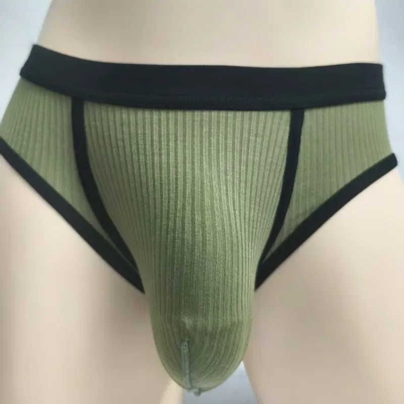 Cuecas masculinas com bolsos grandes são muito sexy. Roupa íntima esportiva masculina de grande espaço 3256810183240378 — image 4