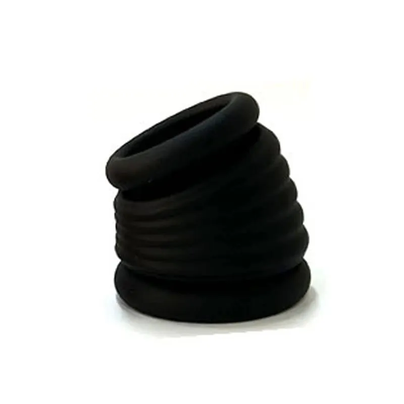 Removível masculino pênis bloqueio galo anel conjunto ereção atraso tempo ejaculação pênis anel ampliação bola maca brinquedo sexo homem grande — image 8