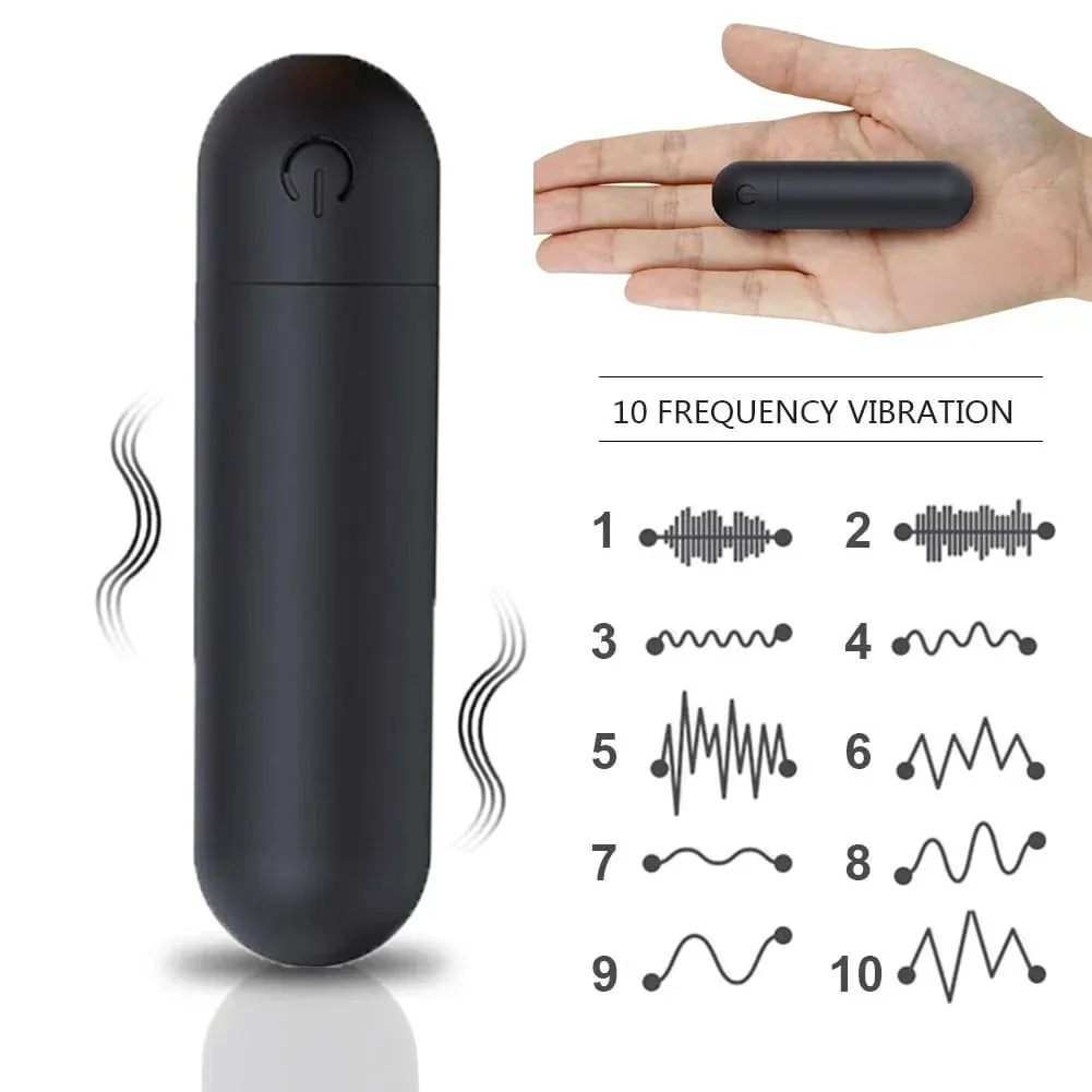 G Spot Bullet Vibrator Nipple Clitoral Stimulator 10 Φορητό μίνι κολπικό πρωκτικό μασάζ Παιχνίδια σεξ ενηλίκων για γυναίκες — image 2