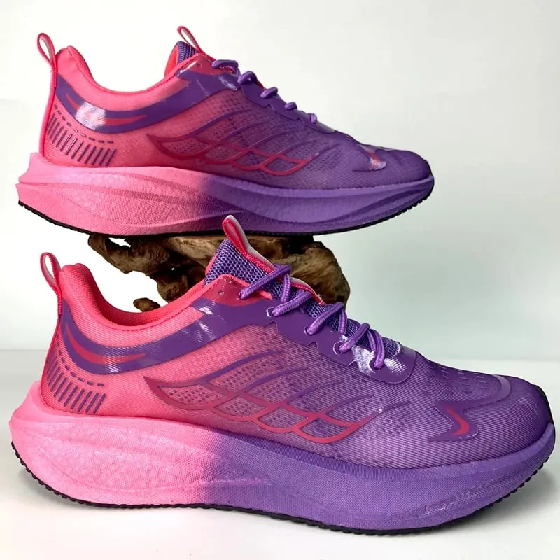 Running Shoes Men Marathon Carbon Board Speciality Sports Breathable Lightweight Nonskid Women's broad-toed Athletic Sneakers — image 3