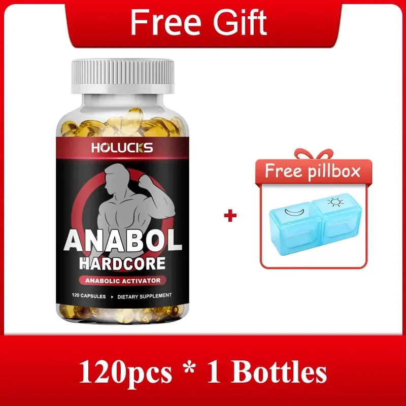 Anabol Hardcore Supplement Boost Workout Energia Izomnövekedés és fehérjeszintézis kiegyensúlyozza a férfi hormonokat — image 2