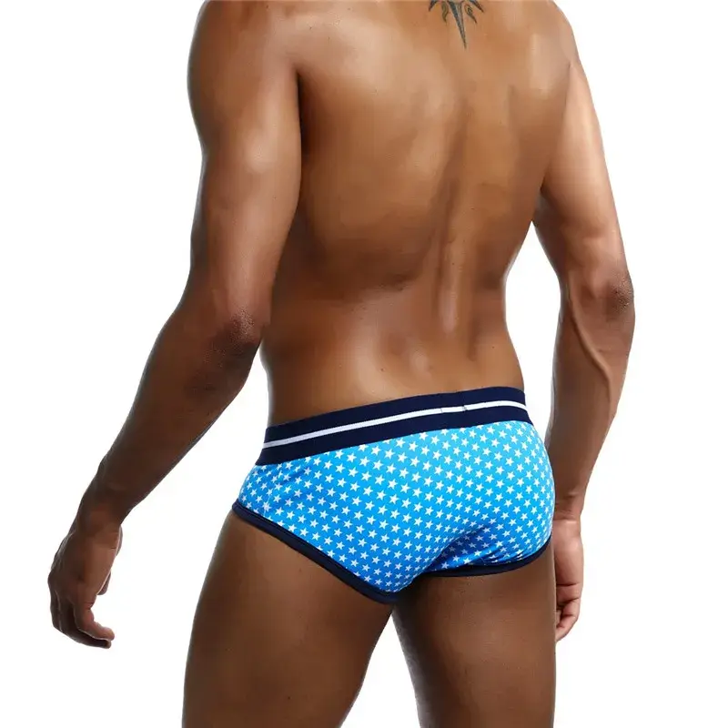 Panlalaking Underwear Briefs Cotton Printed Sexy Men Boxer Brief Slips Cueca Masculina Panties Calcinha Calzoncillos Hombre Breathable — image 14