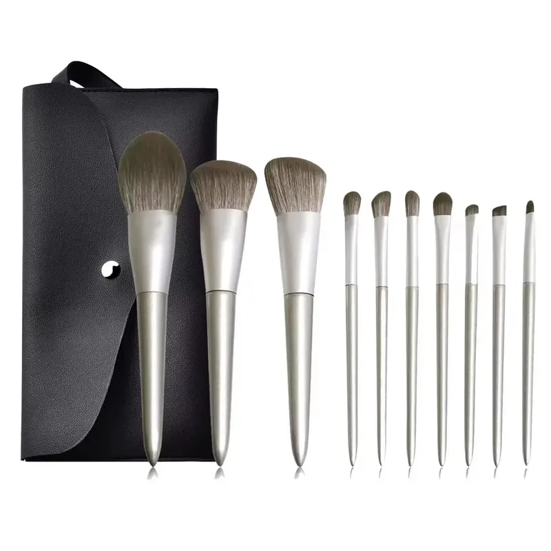 Gift Bag Of 24 pcs Makeup Brush Sets Professional Cosmetics Brushes Eyebrow Powder Foundation Shadows Pinceaux Make Up Tools — image 17