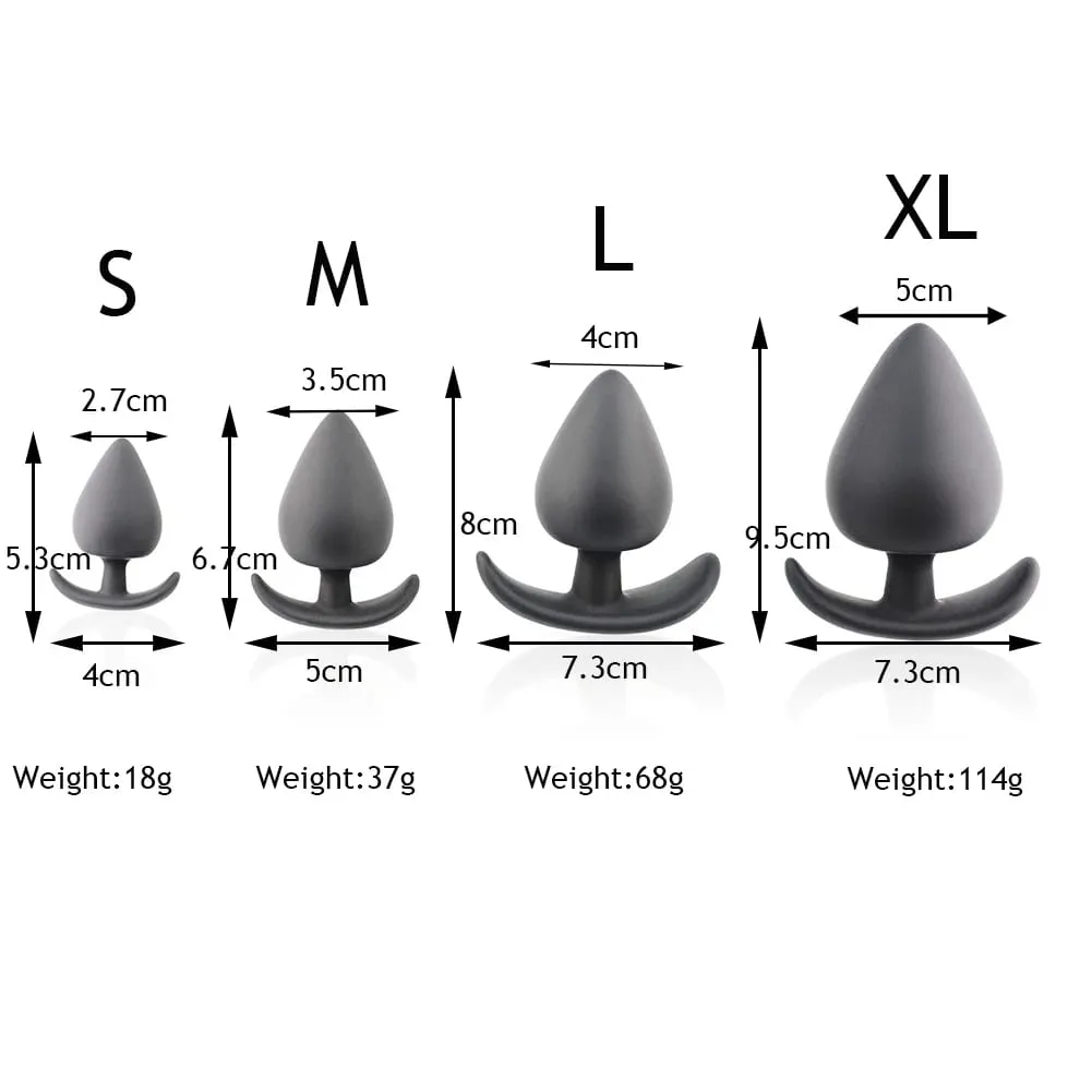 Silicone grande butt plug anal sexo brinquedos para adultos homem mulher roupa interior buttplug vibrador masturbador ânus dilatador produtos sexuais loja — image 3