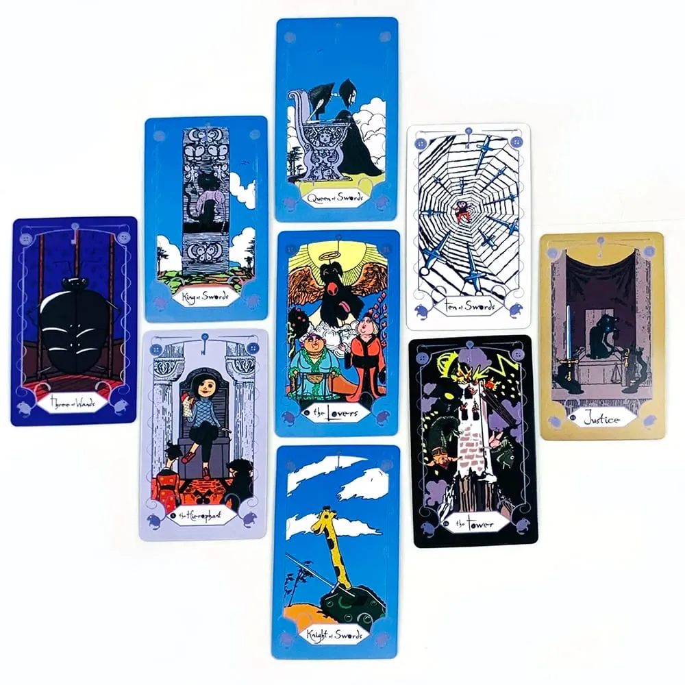 Tarot Cards A 78 Pcs Tarot Deck The Key That Opens The Door To The Coraline World Perfect For Spiritual Guidance & Collectors