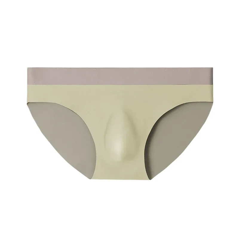 Roupa interior sem costura de seda gelo masculina 3d perfuração triângulo shorts verão cuecas finas meninos shorts esportivos 3256808552917215 — image 12