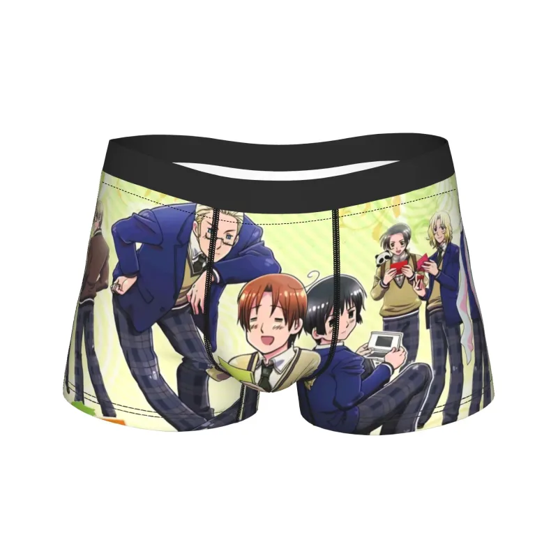 Hetalia World Stars Masculino Boxer Shorts Cuecas aconchegantes — image 10