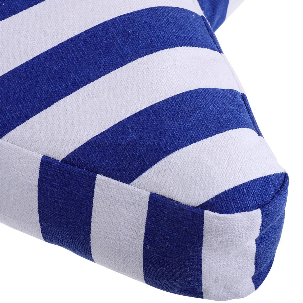 Striped Nautical Star Pillow Mediterranean Style Canvas Star Cushion for Sofa Bed Outdoor Coastal Home Decor Accent Pillow — image 5