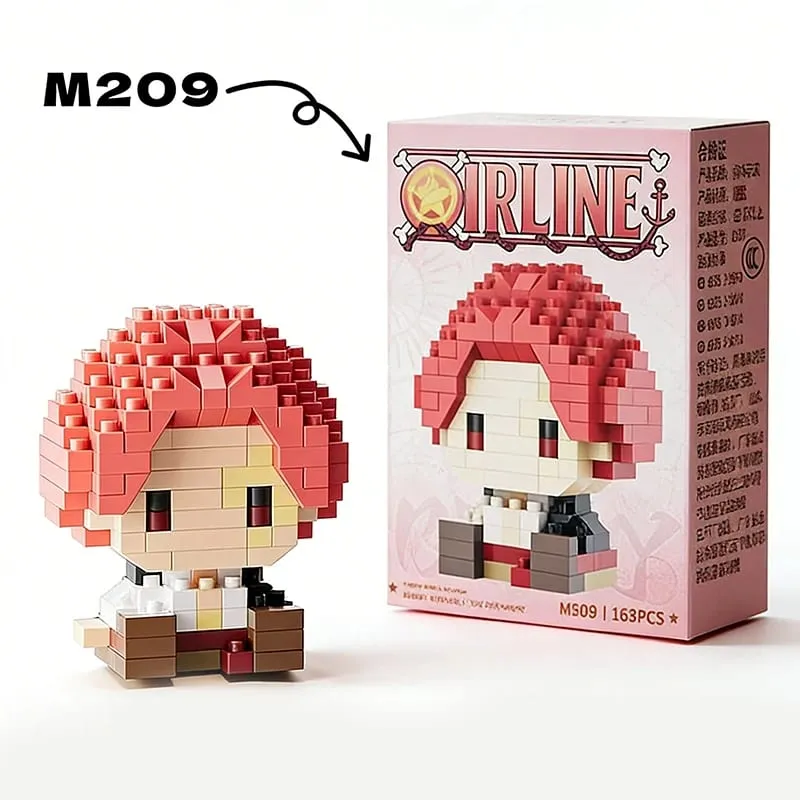 Anime Building Block Chopper Buggy Assembly Micro Building Block Zoro Robin Character Model Mini Bricks Figure Toys For Gift — image 10