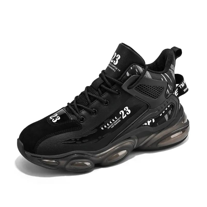 Men's Outdoor Casual Sports Shoes Running Shoes Comfortable Breathable Leather Upper Durable Rubber Sole — image 8