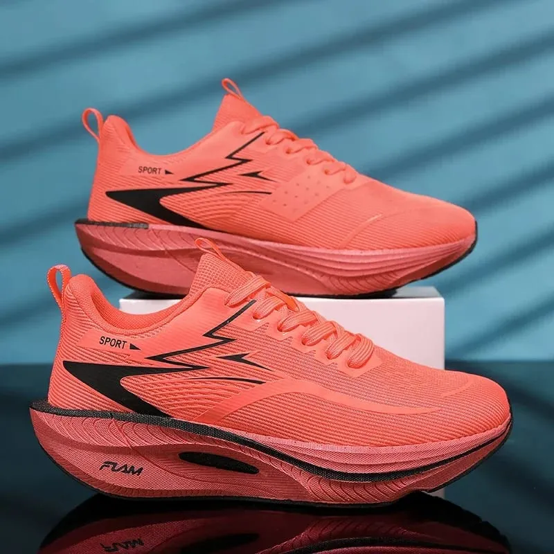 2026 Men Sports Running Shoes Carbon Board Air Cushion Breathable Lightweight Women's Comfortable Athletic Nonskid Sneakers — image 12