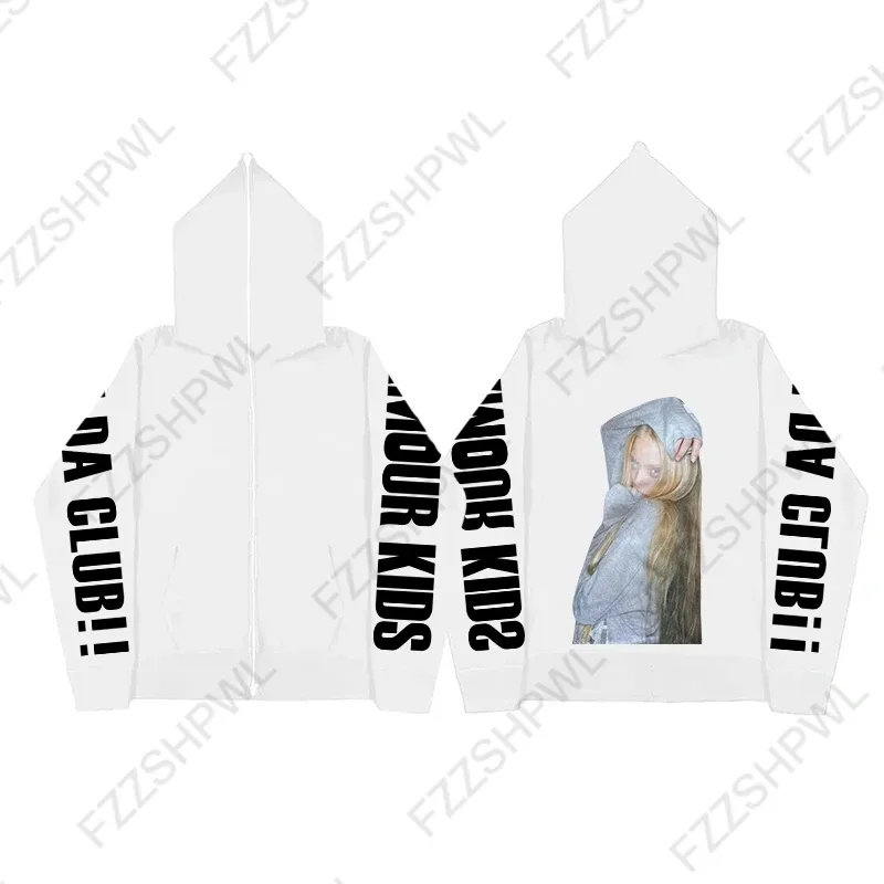 Y2K Retro Aesthetic Unisex Hoodie Loose Casual Fashion Chic Print Basic Sports Sweatshirt Grunge Punk Hip Hop Gothic Streetwear — image 6