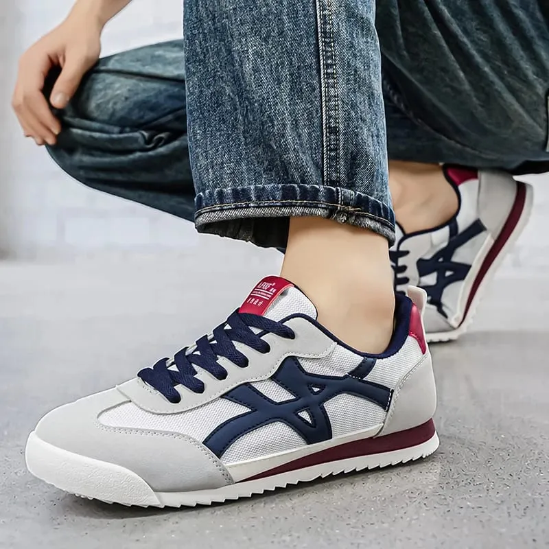 Men's Casual Shoes Fashion Sneakers Low Top Lace Up Lightweight Comfortable Breathable Walking Shoes For Daily Wear — image 6