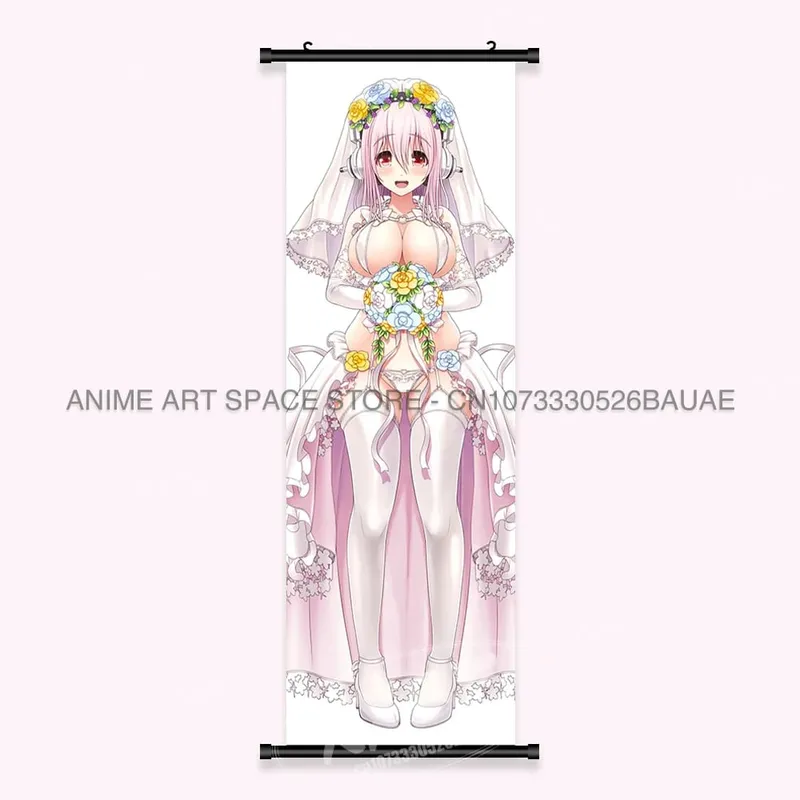 Video game Wall Artwork Canvas Scrolls Picture Anime Movie Role Poster Hanging Painting Print Home Decoration For SUPER SONICO — image 11