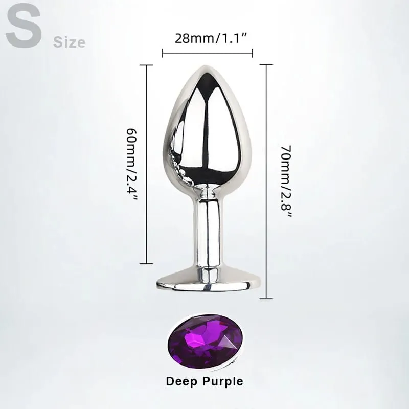 Sex Shop 5 Sizes Metal Butt Plug Fetish Fox Tail Intimate Toys Bdsm Anal Extender Dilator Products Erotic Games Goods For Adults