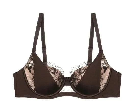 New Lace Push Up Bra Set Large Bust Minimizer & Lifting Side Support Reduces Armpit Fat Anti-Sagging Thin Wireless BANERDANNI — image 10