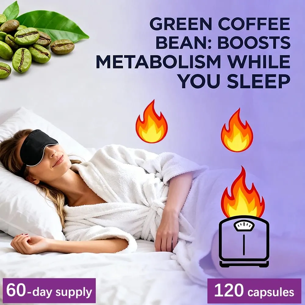 Nighttime Fat Burner Support Capsules Supports Gentle Metabolism Digestive Wellness & Restful Sleep Natural Supplement — image 5