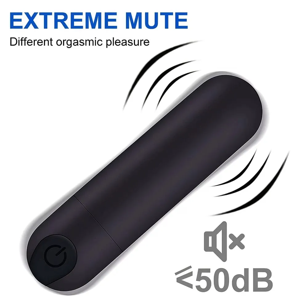 Mini vibrador bala poderoso para mulheres, ponto g, masturbação, estimulador de clitóris, massageador vaginal, brinquedos sexuais eróticos para adultos — image 6