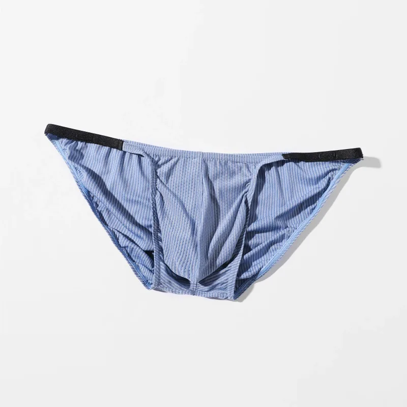Cuecas sexy homem roupa interior masculina bulge bolsa corda mini calcinha masculina cintura baixa biquíni lingerie cuecas deslizamentos hombre — image 3