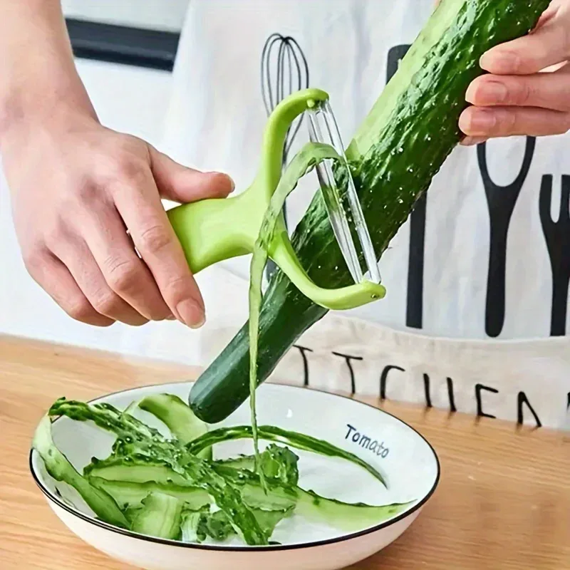 1pc Multifunctional Large Cabbage Shredder and Slicer - Food-Safe Vegetable Cutter Suitable for Lettuce with Wide Blade Peeler — image 4