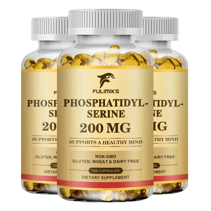 Phosphatidylserine Capsules Boosts Brain Vitality Improves Focus Memory Learning Ability & Daily Cognitive Health — image 10