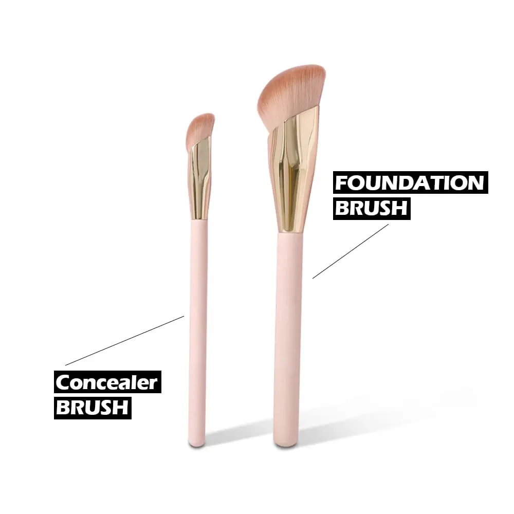Foundation Makeup Brush Oblique Head Liquid Foundation Concealer Cosmetic Blending Brushes Face Contour Beauty Tool brush blush — image 6